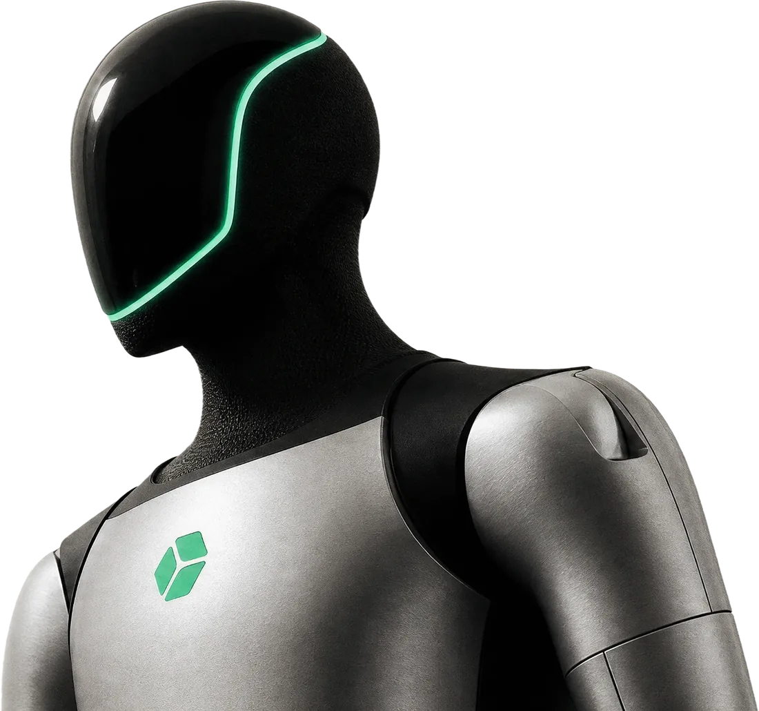 Robô humanoide da Hub treinado com gravações reais